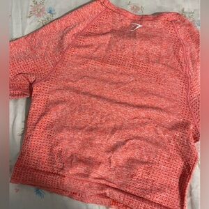 Gymshark Coral Crew Neck Top